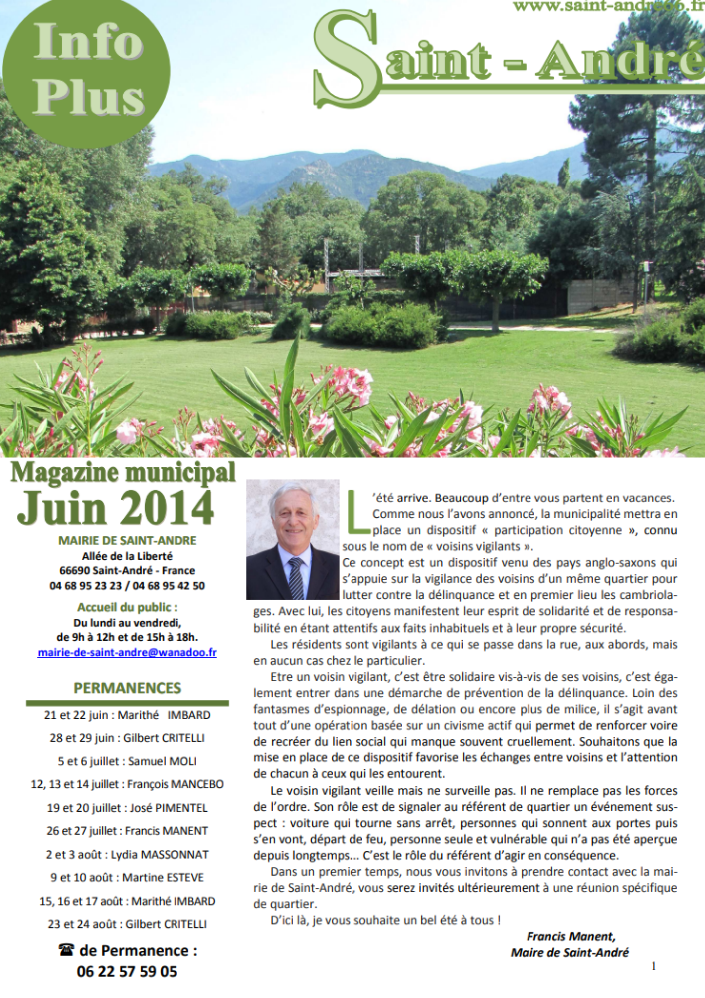 Info Plus Juin 2014