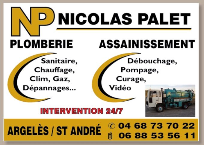 NICOLAS PALET PLOMBERIE ASSAINISSEMENT